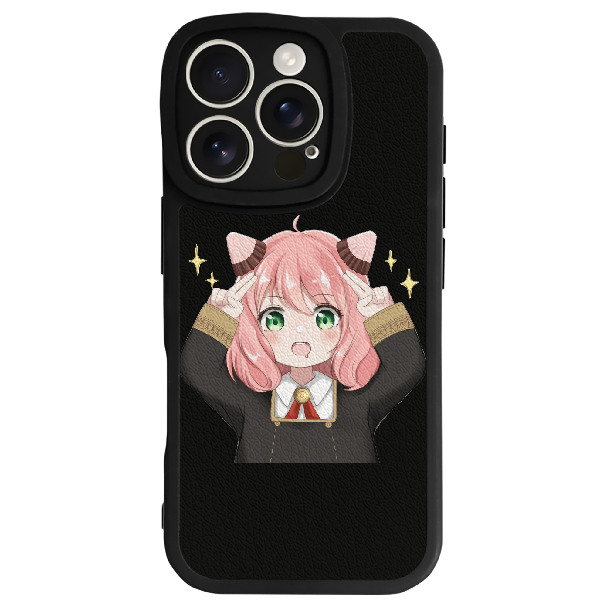 （画像用） SPY×FAMILY间谍家家酒 【iPhone 16シリーズ対応】シリコンスマホケース（レザー調） 材質：シリコン